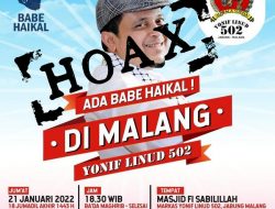 Haikal Hasan Diusir di Malang Hingga Banner Hoax Ajakan Hadiri Ceramah