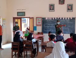 Babinsa Kemiri Gencarkan Jurus Jitu Pecegahan Covid-19 Varian Terbaru