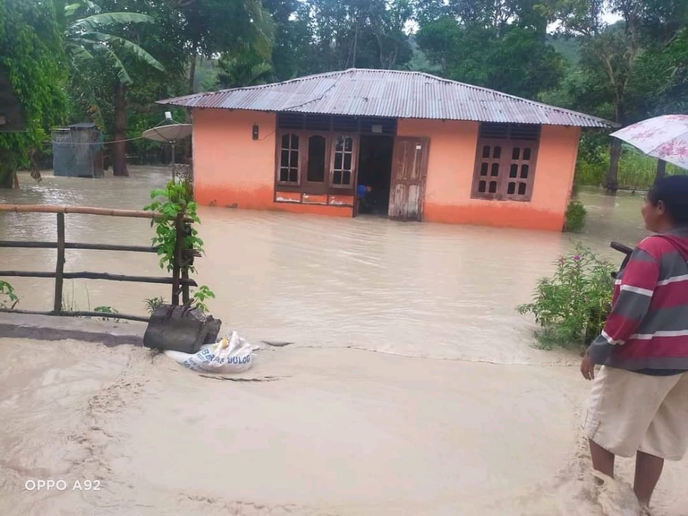 Banjir kembali melanda wilayah Desa Oebobo