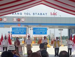 Didampingi Pangdam I/BB dan Kapoldasu, Presiden RI Resmikan Tol Binjai-Stabat