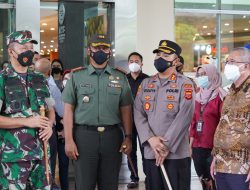 Bersama Mabes Polri, Danrem 061/Suryakancana Monitor Kegiatan Vaksin Bosster