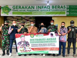 Lewat Sishanta, 51 Ponpes Dibantu Kodam III/Slw 6 Ton Beras