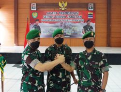 Letkol Inf Donny Ismuali Bainuri Resmi Jabat Dandim 0618/BS