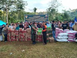 Pangdam I/BB Berikan Bantuan Logistik Bagi Korban Gempa