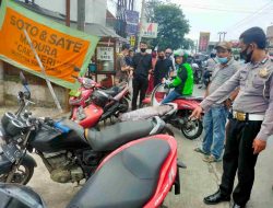 Toyota Land Cruiser yang Hilang Kendali Tabrak Beberapa Kendaraan Lain di Jatinangor