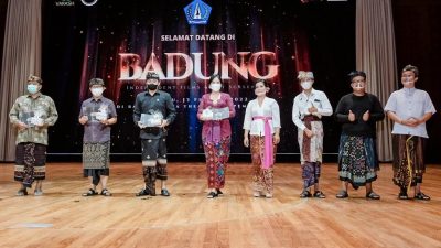 Sandiaga Salahuddin Uno Apresiasi Tiga Sutradara Muda asal Badung