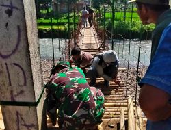 Latihan Kodam III/Slw Yang Aplikatif, Wujudkan Mimpi Warga Desa Cijambe Dan Cigadog