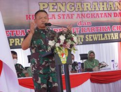 Kasad Apresiasi Penanganan Korban Gempa di Pasaman