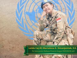 Letda Caj (K) Tri Hartuti Martalena Dame Simanjuntak, S.S. : Kemampuannya Digunakan Dalam Misi PBB Di Kongo
