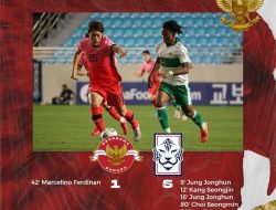 Skuad Garuda Muda Dikalahkan Korea Selatan U-19