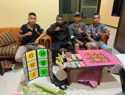 Tak Kenal Lelah Aparat Polres Malaka Melakukan Penggerebekan Perjudian