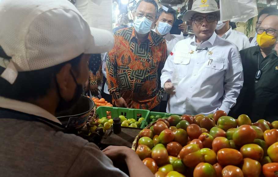 Wamentan lakukan sidak ke pasar serpong