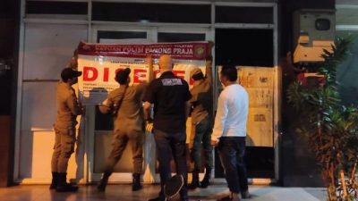 Buka Saat Ramadan, Satpol PP Tangsel Tindak Tegas Tempat Hiburan Malam