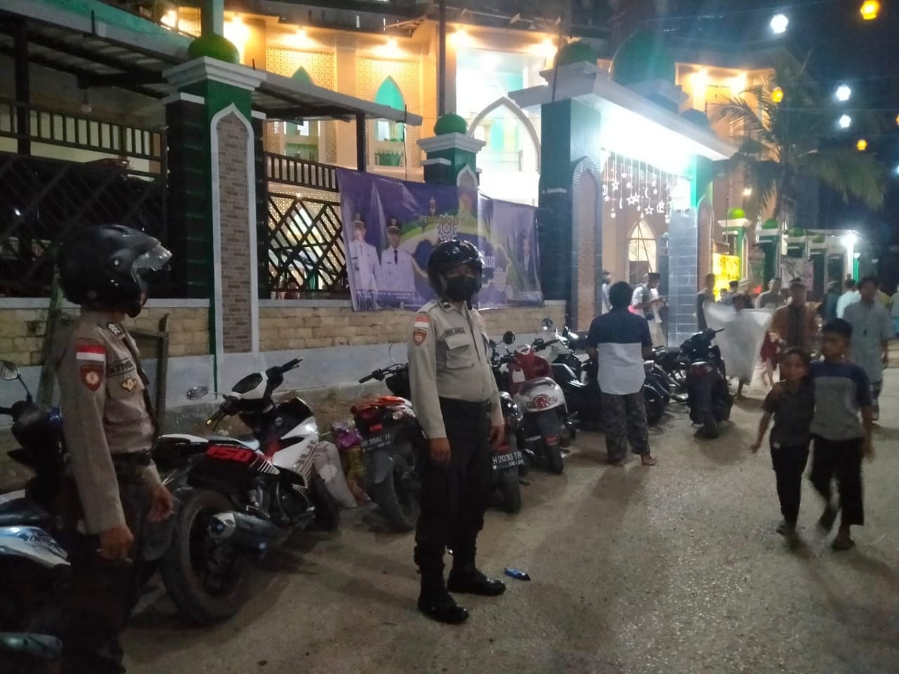 Polres Belu Lakukan Pengamanan Shalat Tarawih Selama Bulan Suci Ramadhan 1443 H