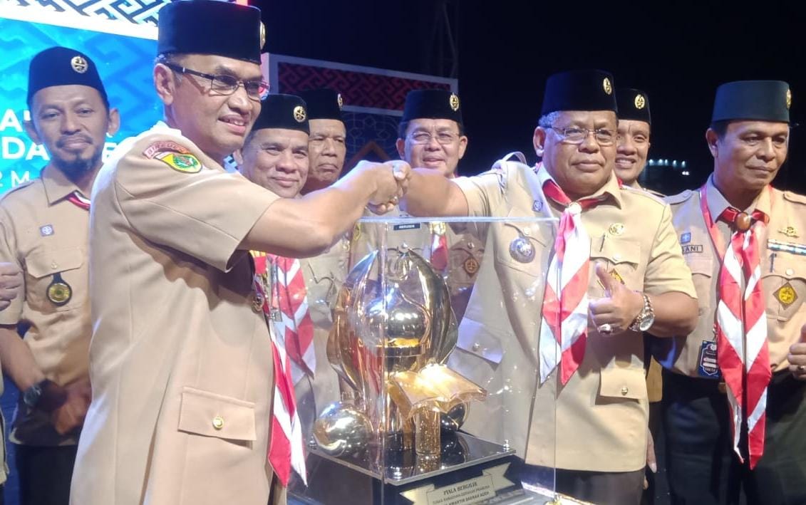 MTR Pramuka Aceh 2022 Sukses, Berikut Kwarcab Peraih Bonus Umrah