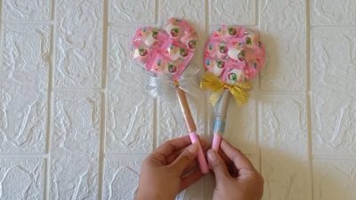 Ide Angpao Lebaran Unik: Angpao Gulungan Uang dan Permen Berbentuk Hati
