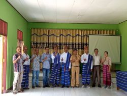 Tiga Kepala Kewilayahan di Desa Maneikun Dikukuhkan