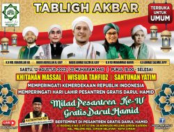Faisal : Giat Ini Jangan Disebut Politik. Kami Jemaah dan Undangan