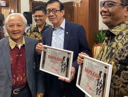 Shihan Rachmy Grand Master Fudokan Indonesia Beri Penghormatan Kepada Dua Mentri
