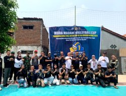 Hari Sumpah Pemuda Karang Taruna Melong Gelar Turnament Bola Voli