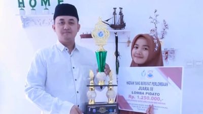 Hari Santri Nasional 2023 Santriyah Al Fauziyyah Juara 3 Lomba Pidato