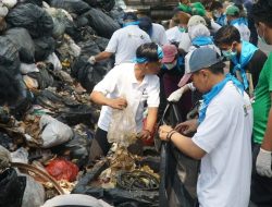 Relawan Pepeling Dispora, Tangani 1,5 Ton Sampah TPS Gudang Selatan