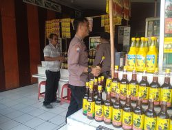 Polsek Kawalu Polresta Tasikmalaya Gelar Razia Miras