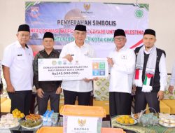 Dicky Saromi Serahkan Donasi Masyarakat Cimahi Rp 245 Juta Untuk Palestina Melalui BAZNAS Kota Cimahi