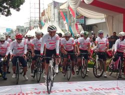 Kapolda Jabar Memimpin Balap Sepeda Lodaya Siliwangi Ride 2023 Tasikmalaya Pangandaran via Cipatujah