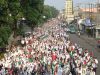Ribuan Massa Long March Bela Palestina Di Kota Cimahi