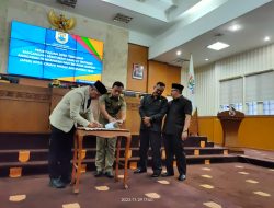 DPRD Setuju Terhadap Raperda Tentang APBD Tahun Anggaran 2024