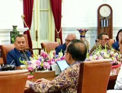 Presiden Joko Widodo Terima Pengurus PWI Pusat di Istana Merdeka