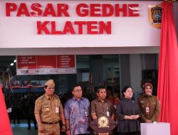 Ketua DPR RI Puan Maharani Resmikan Pasar Gedhe Klaten