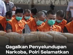 Polres Lampung Selatan berhasil menggagalkan penyelundupan narkoba