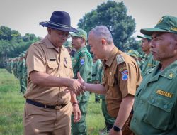 Satlinmas Cimahi Selatan Siap Amankan Pemilu 2024