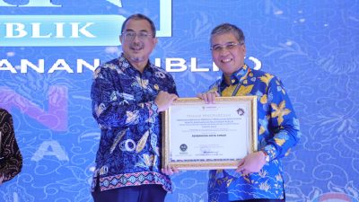 Ombudsman RI Berikan Penghargaan Predikat Tertinggi Kepatuhan Pelayanan Publik Pada Pemkot Cimahi