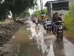 Dianggap Rawan Kecelakaan, Sekjen Ormas Gibas Cinta Laporkan Proyek Normalisasi Bolang/Ciwaru ke Dinas PUPR Karawang