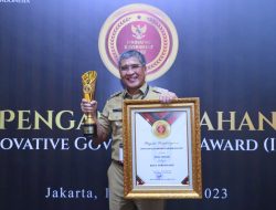 Kota Cimahi Sebagai Kota Terinovatif Raih IGA 2023