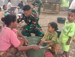 Satgas Yonkav 6/Naga Karimata Sosialisasikan Cara membuat Minyak Tradisional
