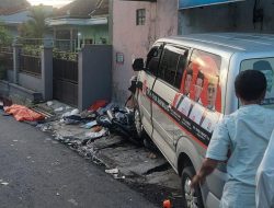 Akibat Ngantuk, Supir Mobil DPD PKS Kabupaten Tasikmalaya Tabrak Pengendara Motor
