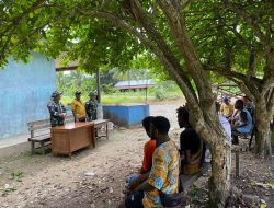 Say No To Drug, Satgas Yonif 122/TS Berikan Penyuluhan Tentang Bahaya Narkoba Kepada Masyarakat