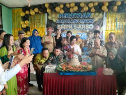 Wujud Perhatian TNI dalam Dunia Pendidikan , Satgas Yonif 122/TS Hadiri HUT SMPN 5 Arso Papua