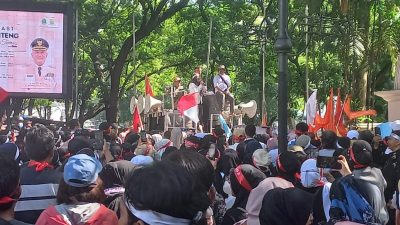 Aksi Demo Pedagang Pasar Baru, Perumda Pasar Juara: Semua Kewenangan ada di PT. DSMJ