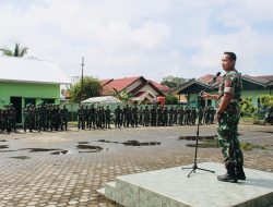 Demi Kelacaran Pengamanan Pemilu, Dandim 1012/Buntok Berikan Pengarahan Kepada Jajaran