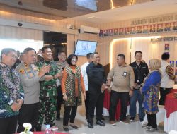 Pastikan Pemilu Aman dan Kondusif, Danrem 132/Tdl Bersama Forkopimda Provinsi Sulteng Tinjau TPS Pemilu 2024