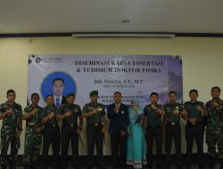 Prajurit Poltekad Kodiklatad menjadi Wisudawan Terbaik S3 di Universitas Brawijaya