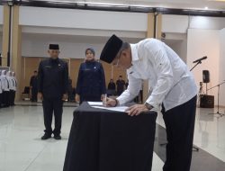 414 P3K Dan Tp 46 Orang Pegawai Yang Diberi Tugas Tambahan Sebagai Kepala Sekolah Dilantik dan Diambil Sumpahnya Oleh PJ Walikota Cimahi Dicky Saromi
