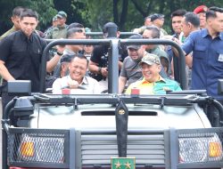 (PERIKHSA) bersama Danjen Kopassus Mayjen TNI Djon Afriandi melakukan Latihan bersama: bahas Ijin Senjata juga