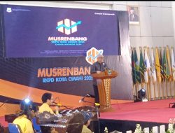 Musrenbang Kota Cimahi Di Apresiasi Ketua DPRD Kota Cimahi