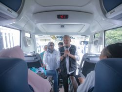 Lepas Peserta Mudik Gratis BUMN, Pj Wali Kota: Selamat Berkumpul dengan Keluarga
